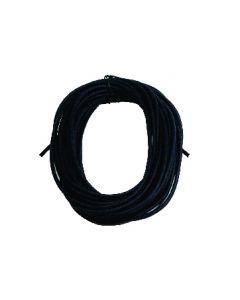Sensor cable, 6-pin, AWG22, 7.5 mm outer diameter, with shield, black (per meter)