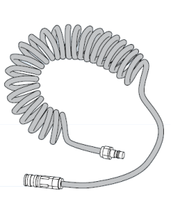 CEJN coiled hose set e-Safe coupling/nipple Serie 410